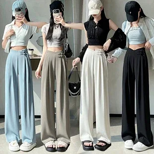 2025 Summer Cuam Silk Wide - Leg Pants Detail