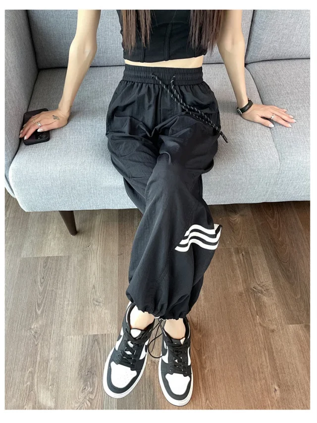 American Ice Silk Quick-Dry Cargo Pants Detail
