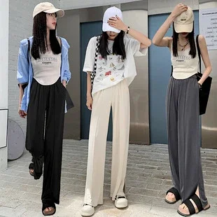 Women's 2025 Summer Drawstring Cargo Pants Detail