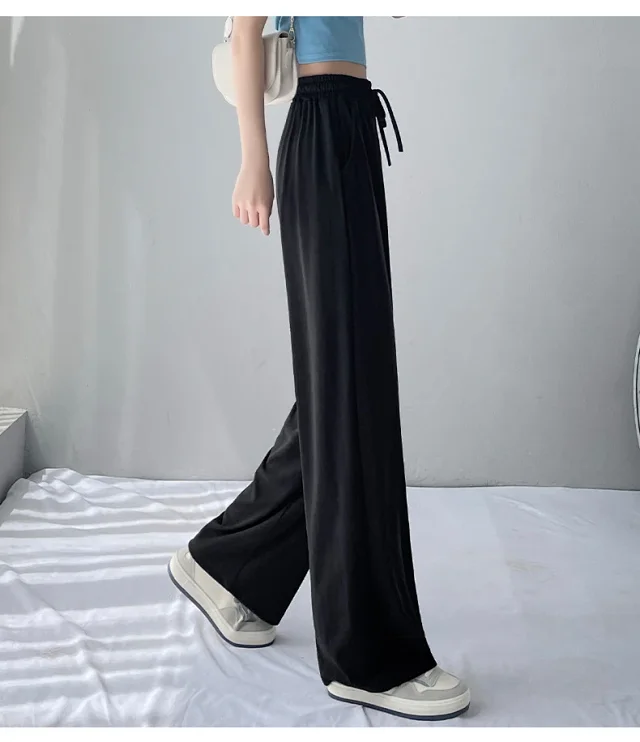 2025 Summer Cuam Silk Wide - Leg Pants Detail