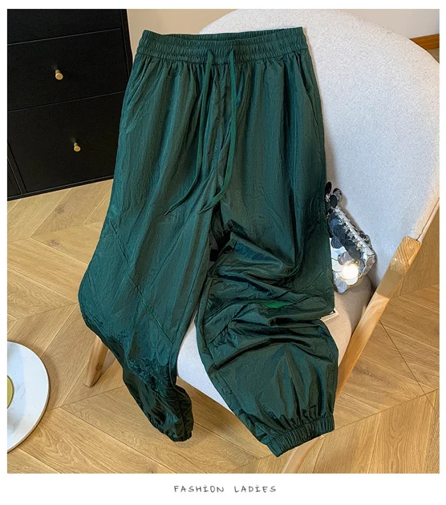 2025 Summer Women's Thin Casual Quick - Dry Pants Detail