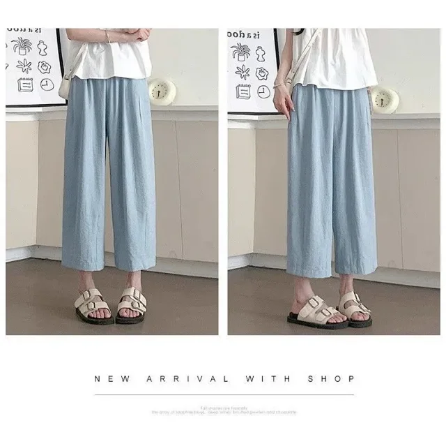 2025 New Women's Summer Milk Fleece Yamamoto Pants Detail