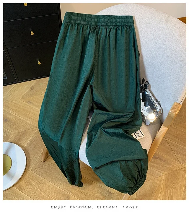2025 Summer Women's Thin Casual Quick - Dry Pants Detail