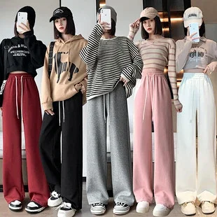Women's Wide-Leg Cargo Pants 2025 Fall Detail