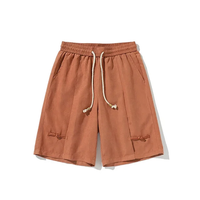 Men's Chinese-style Summer Shorts Detail