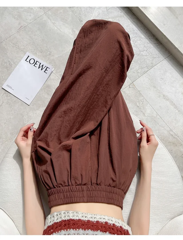 Women's Ice Silk Sports Pants 2025 Summer Detail