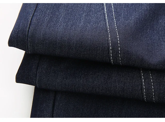 Tencel Denim Straight Leg Pants 2025 Detail