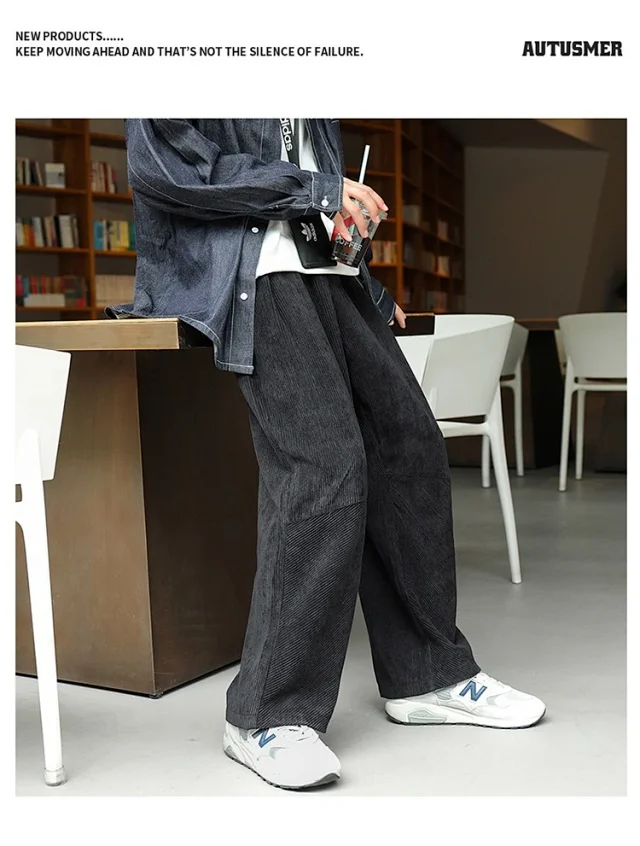 Corduroy Cityboy Work Pants Detail