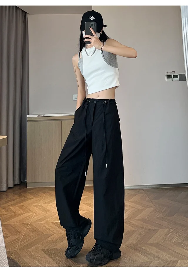 Women's 2025 SS Fast-Dry Parachute Pants Detail