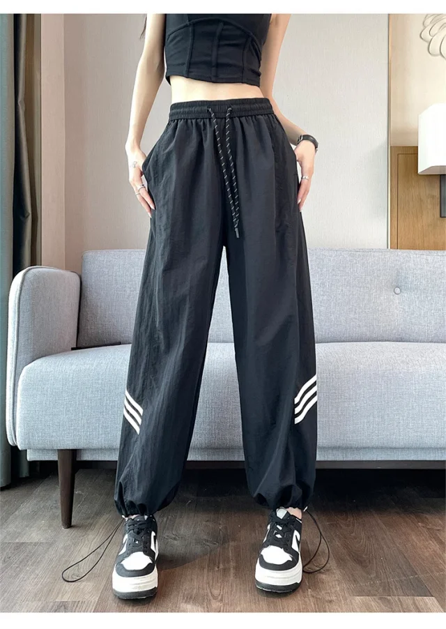 American Ice Silk Quick-Dry Cargo Pants Detail