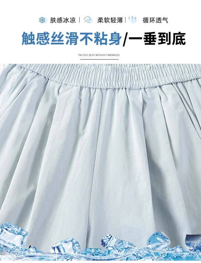 2025 Summer Lace Wide - Leg Capris for Women Detail