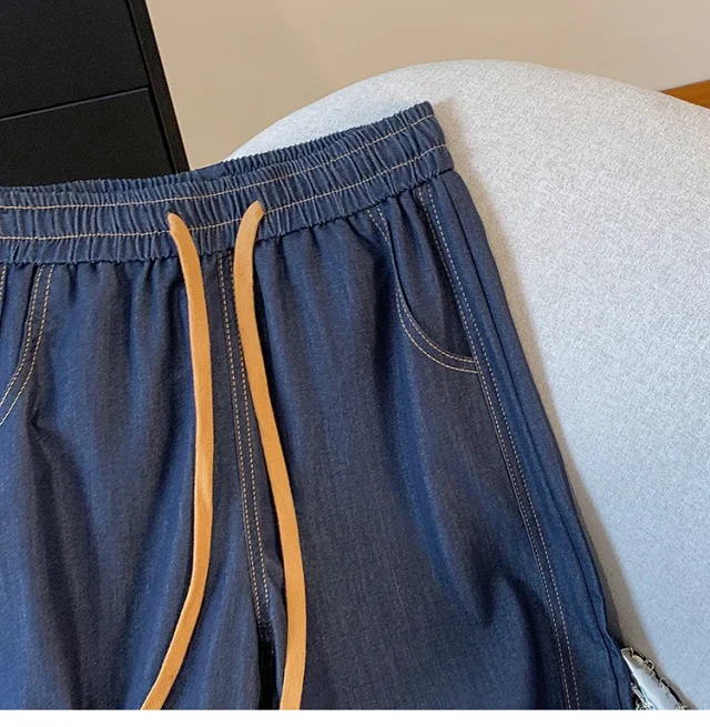 2025 Summer New Wide-Leg Pants for Women Detail