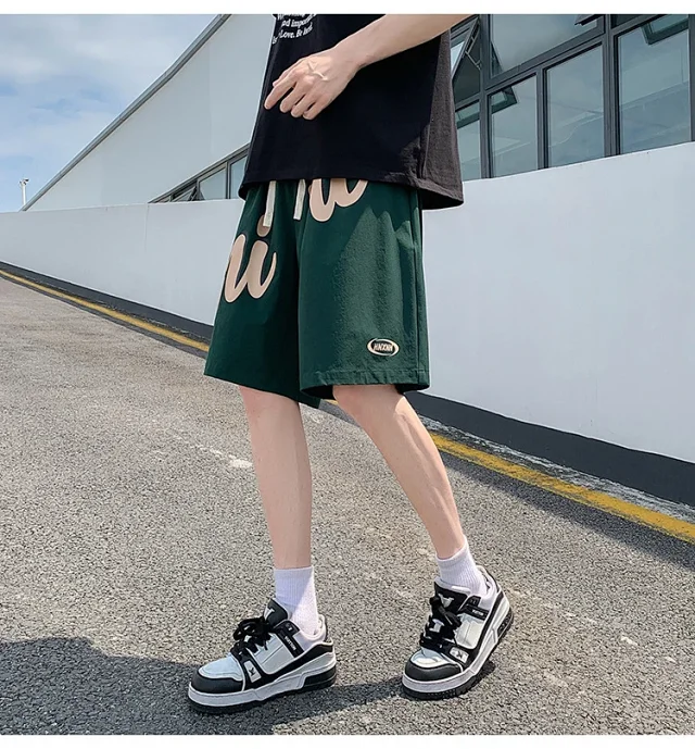 2025 Summer Men's Ice Silk Shorts Detail
