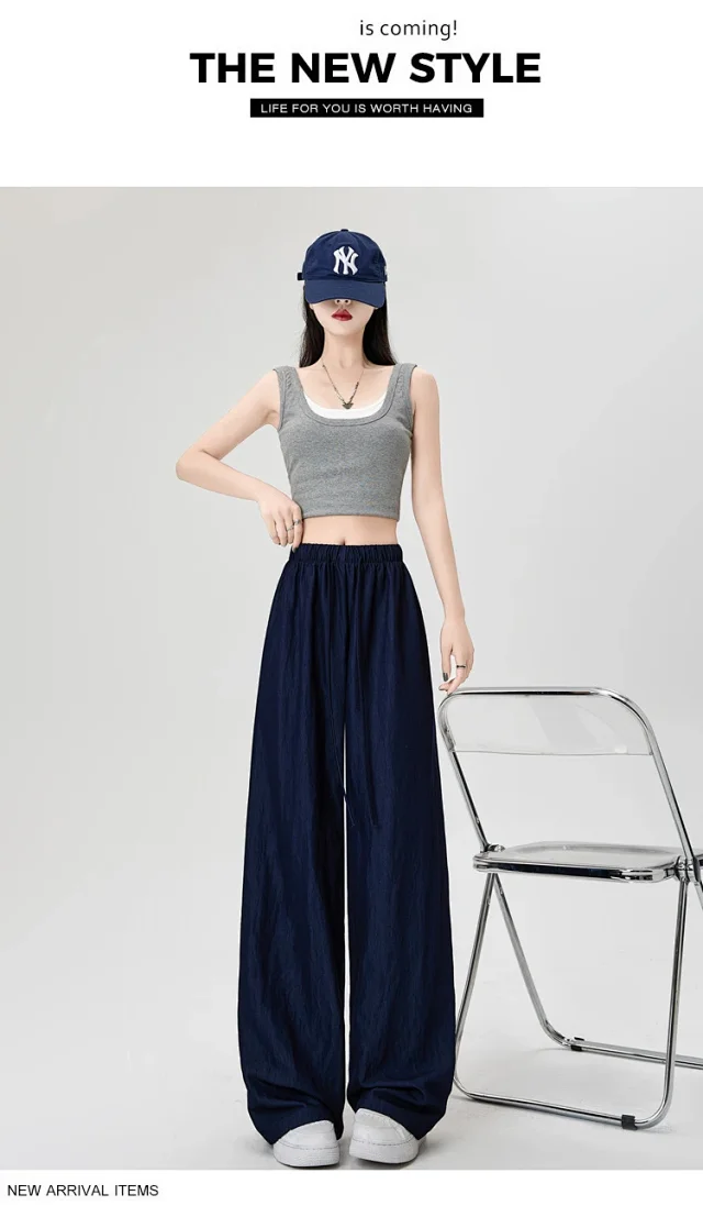 Ice Silk Yamamoto Pants for Women Detail