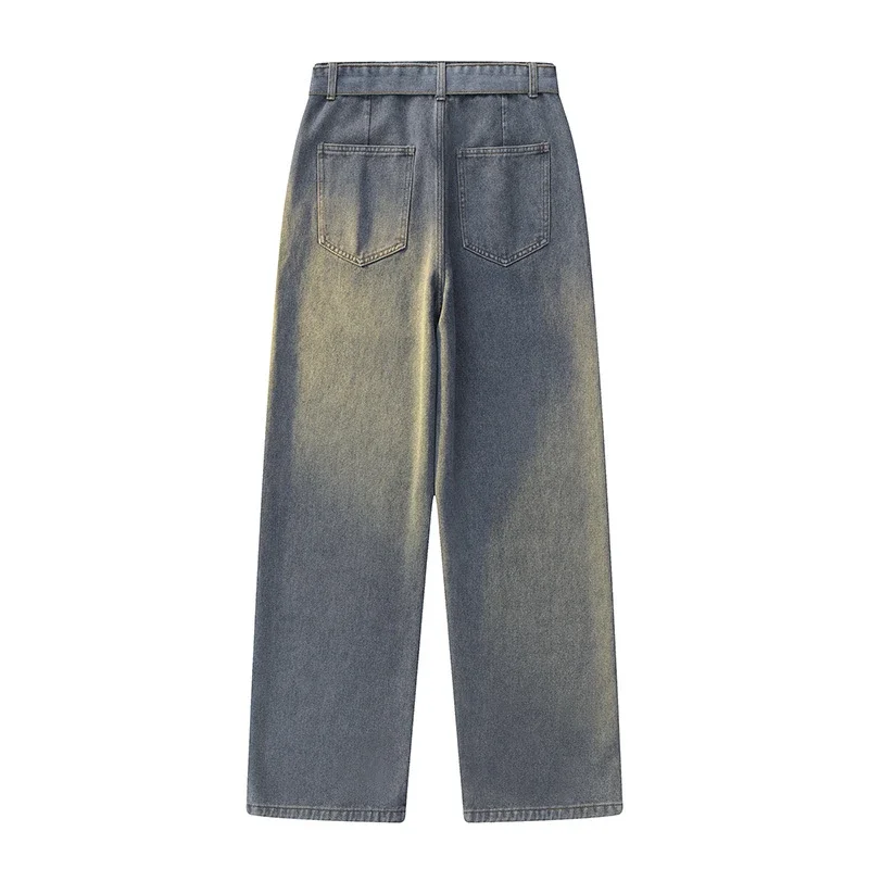 Retro Washed Jeans for Men