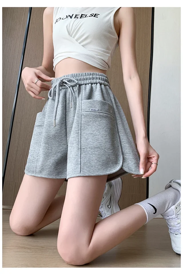 Pink Sport Shorts for Women Detail