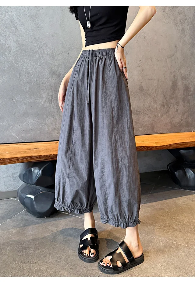 2025 Summer Sweet Lace Cropped Pants Detail
