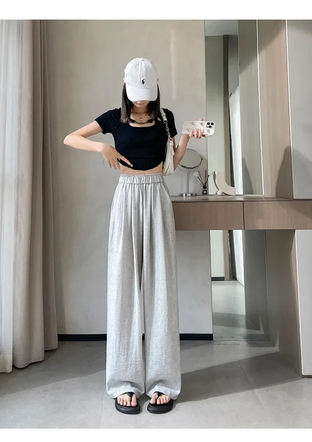 Women's 2025 Summer Linen-cotton Yamamoto Pants Detail