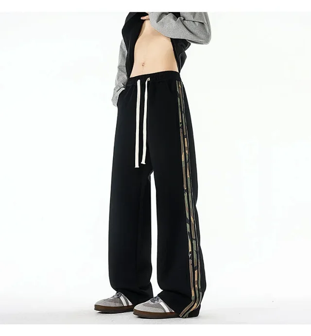 Men's Camo 3-Stripe Joggers for 2m Teens Detail