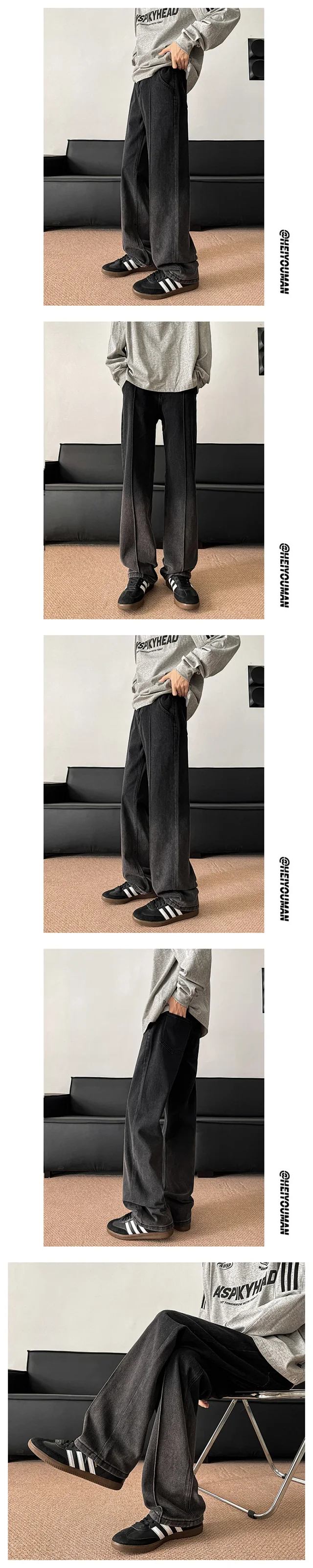 American Vibe Gradient Jeans Detail