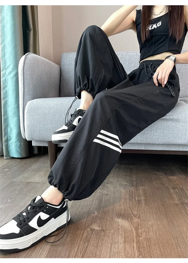 American Ice Silk Quick-Dry Cargo Pants Detail