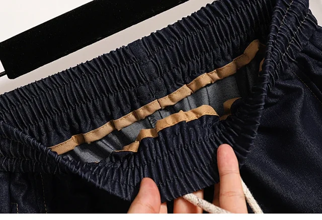 2025 Summer Thin Tencel Straight Pants Detail