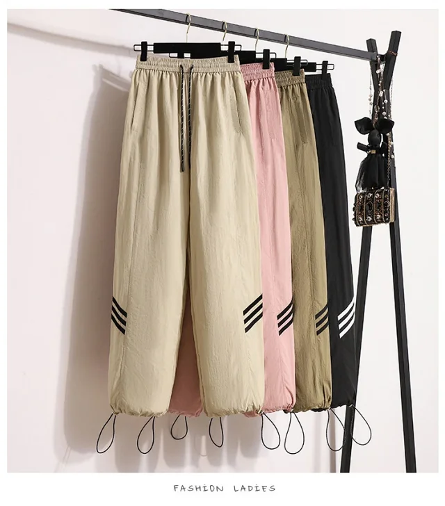 Women's 2025 Summer New High-waist Slimming Cargo Pants Detail