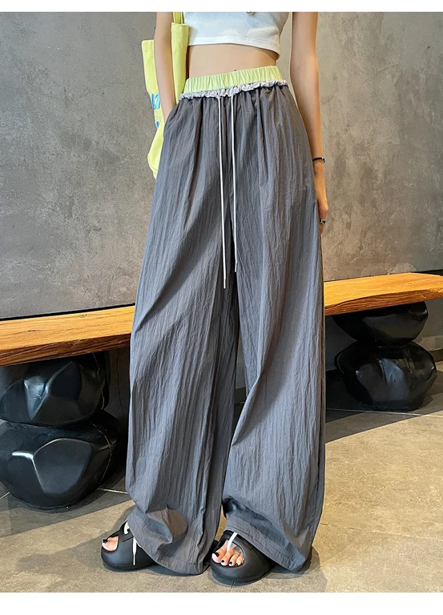 Women's Summer Outdoor Parachute Pants Detail