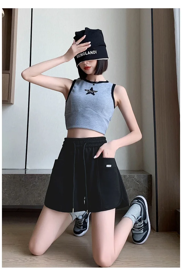 Pink Sport Shorts for Women Detail