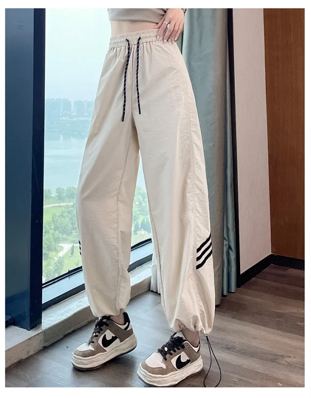 American Ice Silk Quick-Dry Cargo Pants Detail