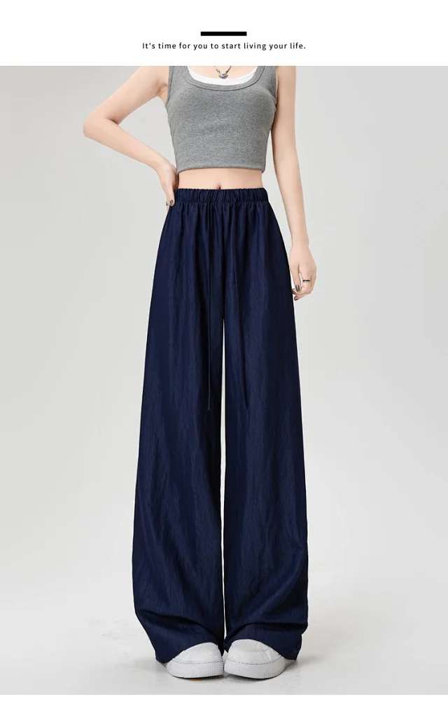 Ice Silk Yamamoto Pants for Women Detail