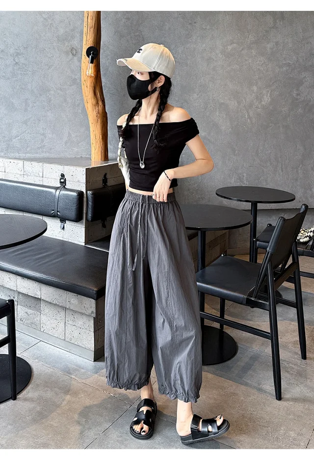 2025 Summer Sweet Lace Cropped Pants Detail