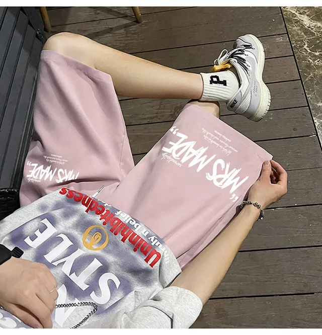 Men's Summer 2025 Oversize Straight Shorts Detail