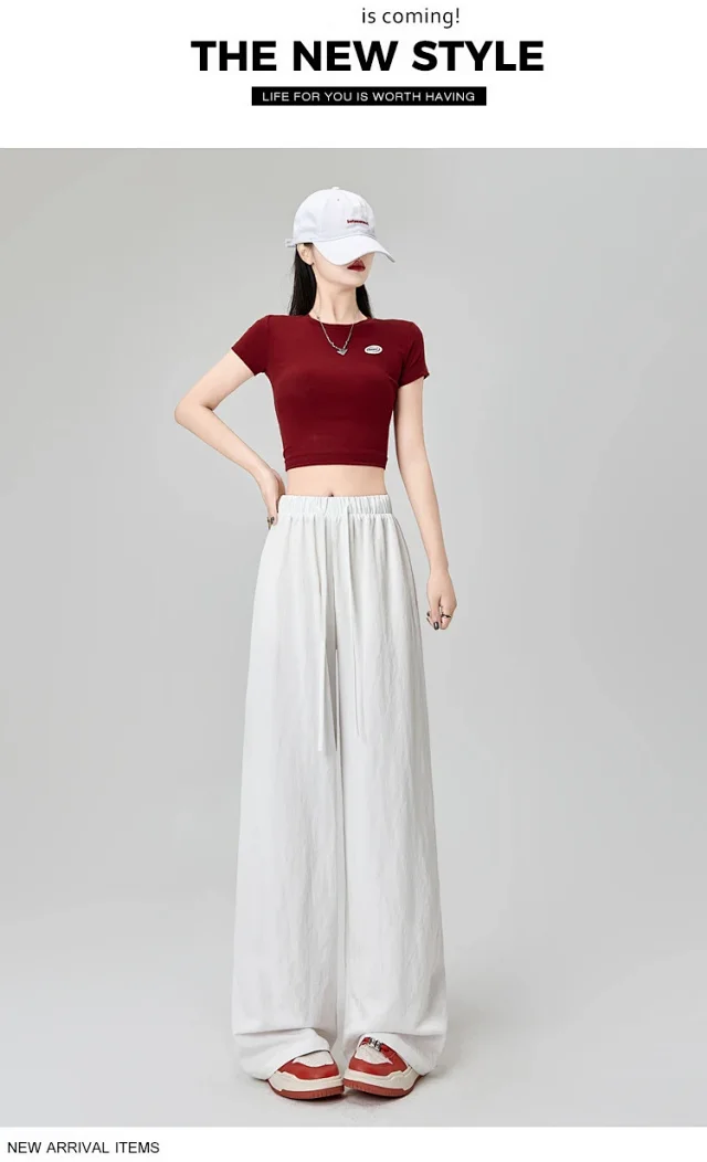 Ice Silk Yamamoto Pants for Women Detail