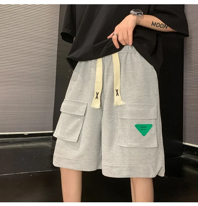 Oversize Men's Summer Athletic Shorts Detail