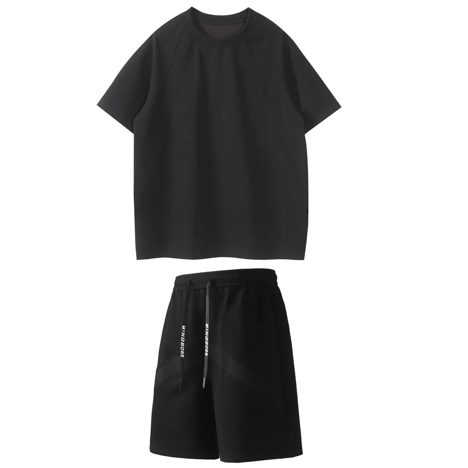 Men's Summer Space Cotton Short Set