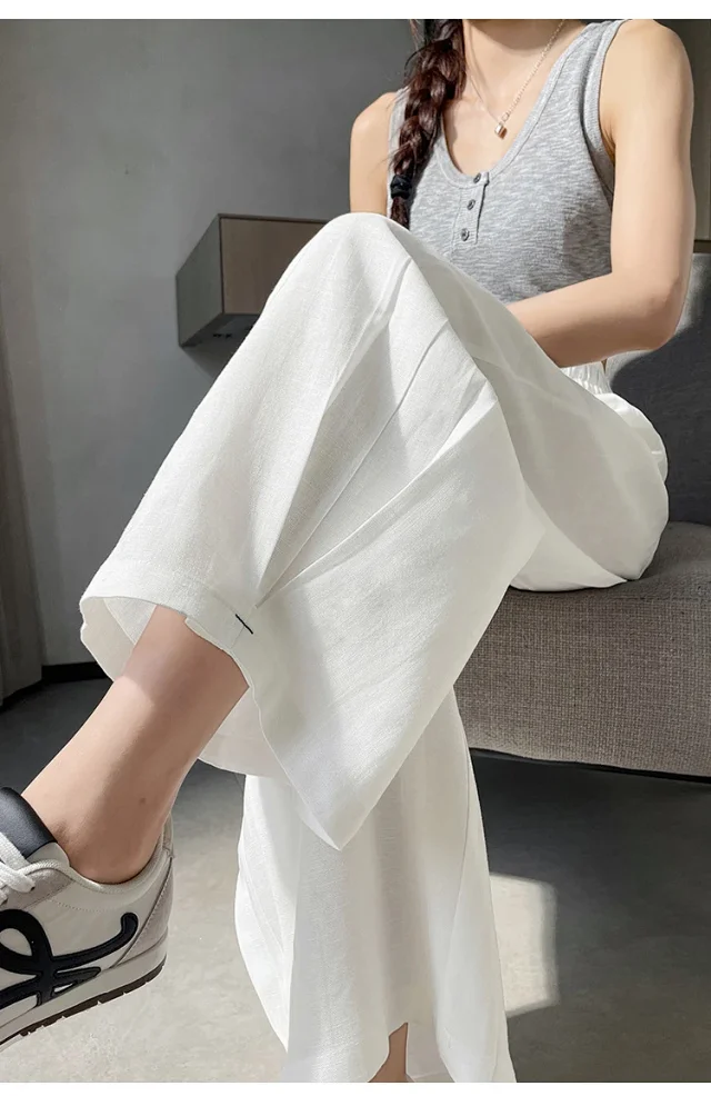 Women's Wide - leg Pants Detail