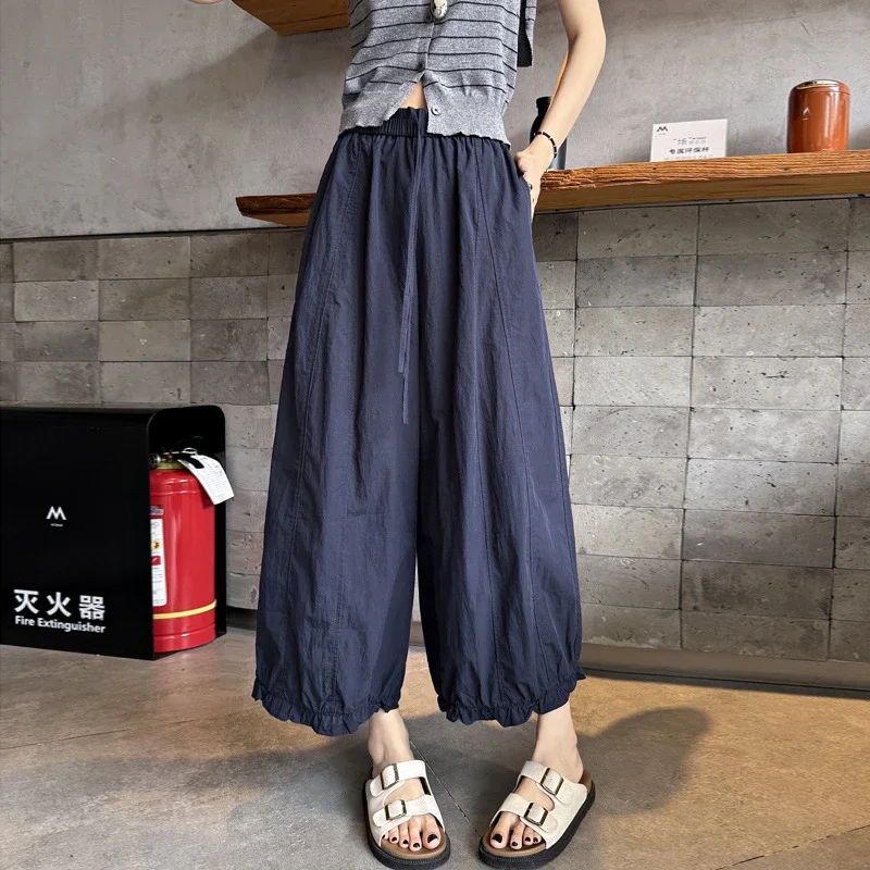 2025 Summer Sweet Lace Cropped Pants