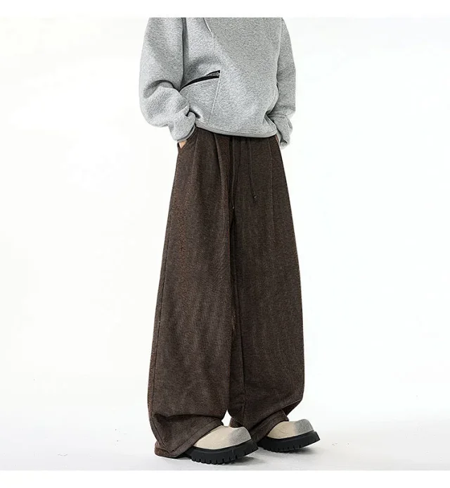 M - 6XL Men's Cleanfit Fluffy Joggers Detail