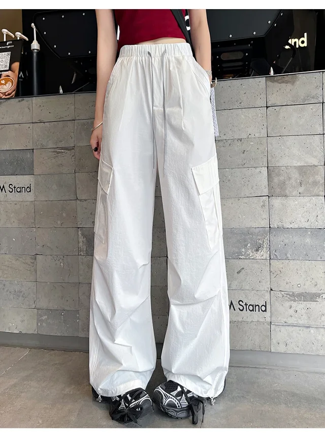 Women's 2025 Summer Quick-Dry Cargo Pants Detail