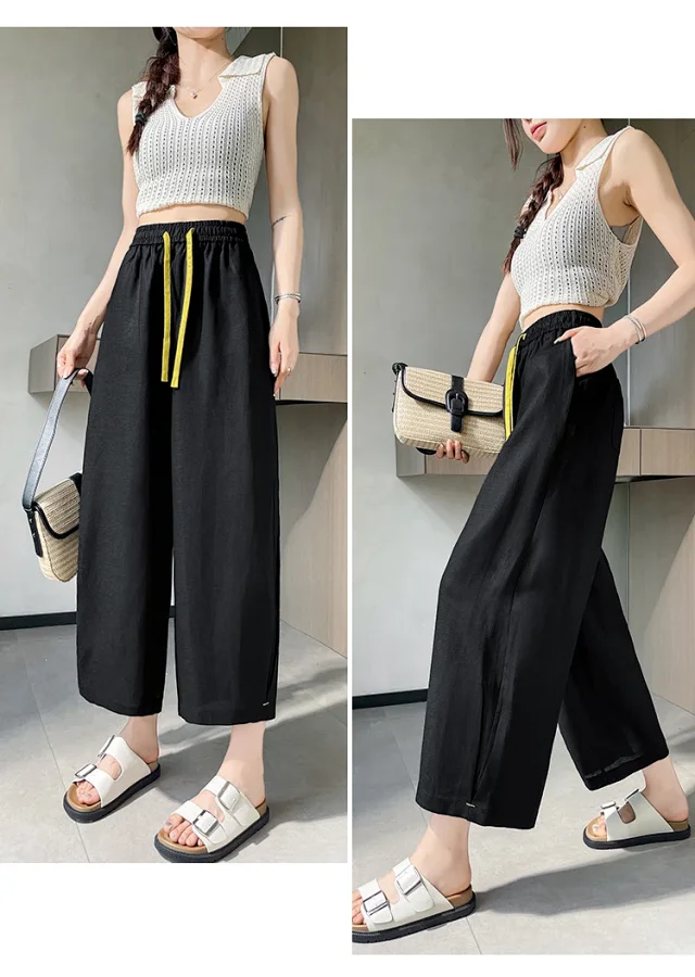 Women's Wide - leg Pants Detail