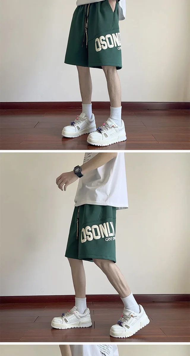 Men's Heavyweight Athletic Shorts Detail