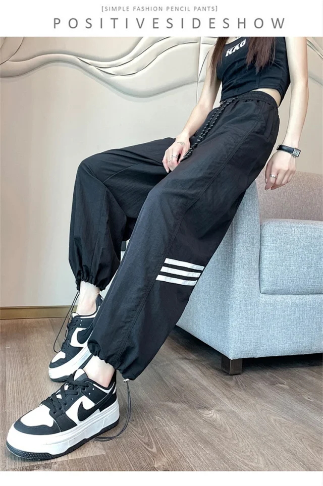 American Ice Silk Quick-Dry Cargo Pants Detail