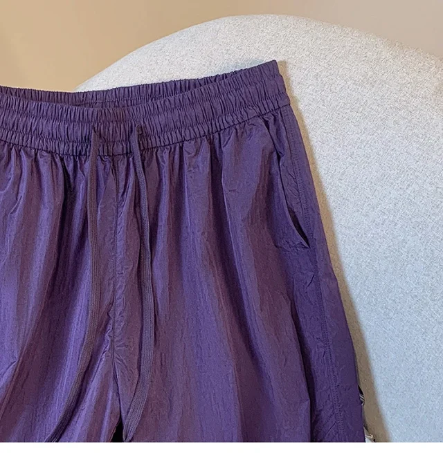 2025 Summer Women's Thin Casual Quick - Dry Pants Detail