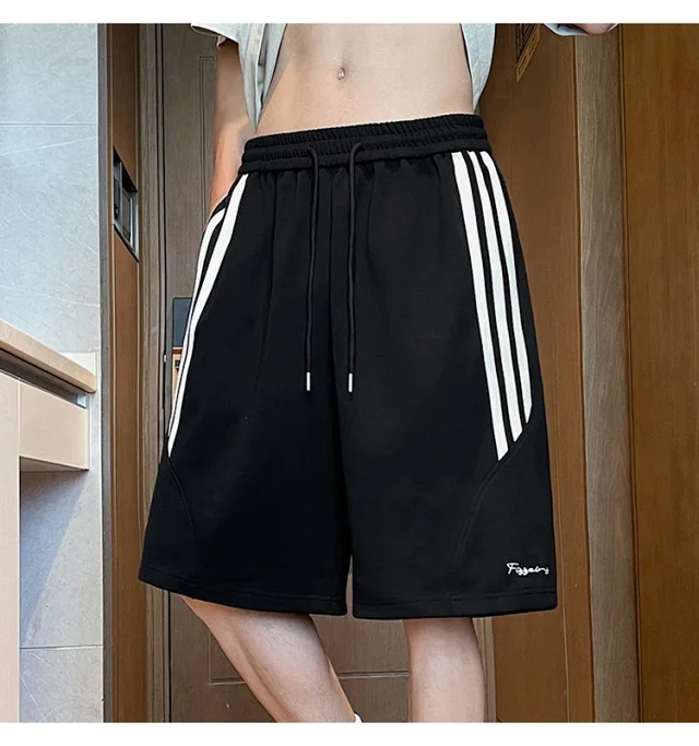 2025 Summer Men's Oversize 5 - Inch Sport Shorts Detail