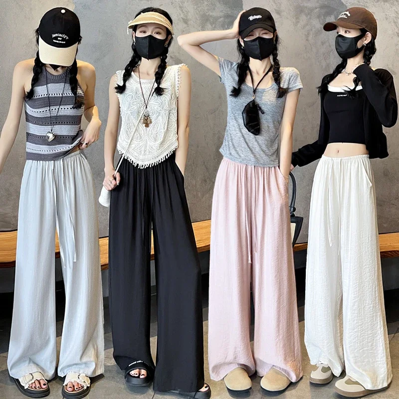 Linen Yamamoto Wide-leg Pants