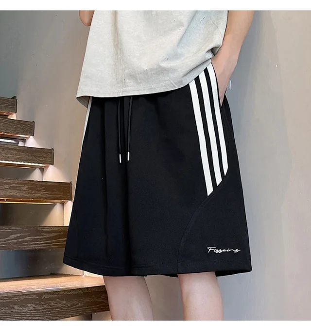 2025 Summer Men's Oversize 5 - Inch Sport Shorts Detail