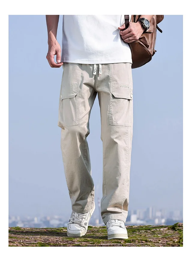 Men's 2025 Spring/Summer American Trendy Work Pants Detail