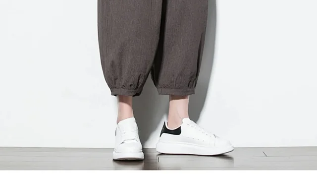 Men's 2025 Summer Ice Silk Capris Detail