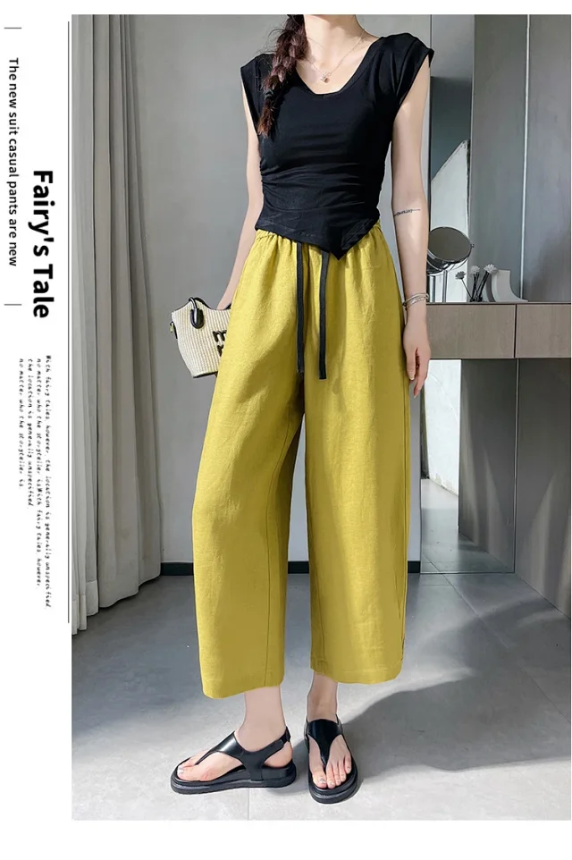 Women's Wide - leg Pants Detail